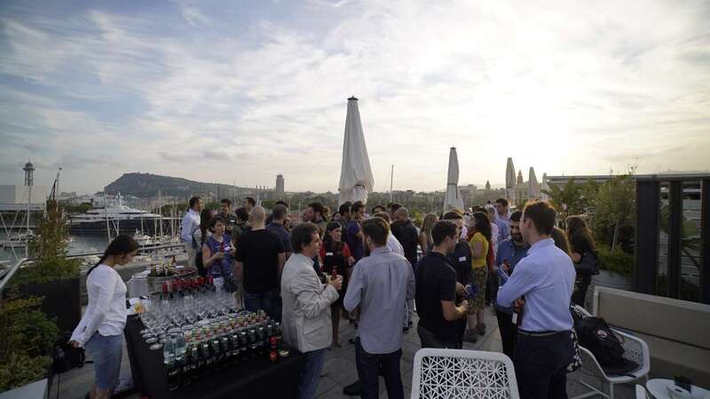 Imagen del encuentro que el Cabildo organizó en Barcelona (Foto TA)